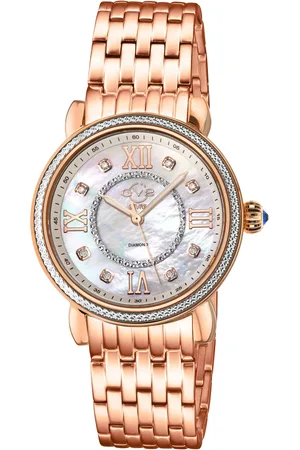 GV2 by Gevril Marsala Bracelet Swiss Quartz Watch