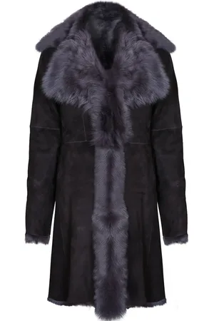 Infinity Toscana Sheepskin Suede Trench Coat-Tbilisi