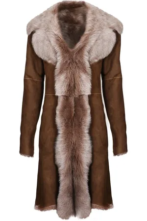 Infinity Toscana Sheepskin Suede Trench Coat-Tbilisi