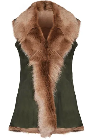 Infinity Toscana Sheepskin Long Gilet-Sorocaba