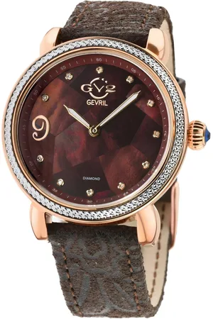 GV2 by Gevril Ravenna 12604F Mother of Pearl Swiss Quartz Watch