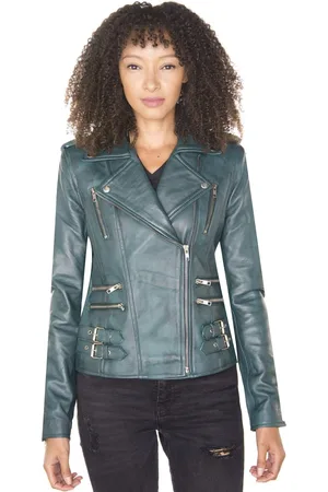 Infinity Leather Vintage Brando Biker Jacket-Orlando