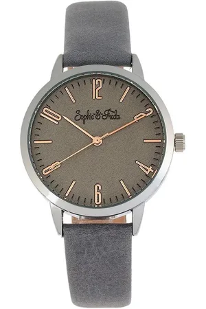 Sophie And Freda Vancouver Leather-Band Watch