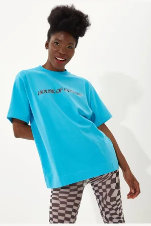 House of Holland Sky Transfer Printed T-Shirt