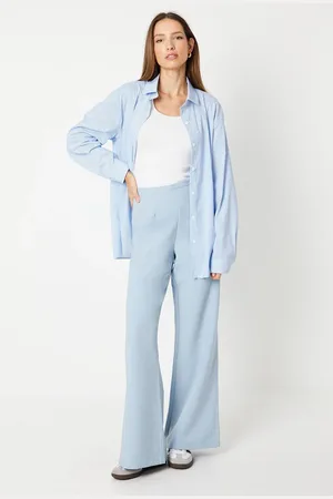 Dorothy Perkins High Waisted Wide Leg Welt Pocket Trouser