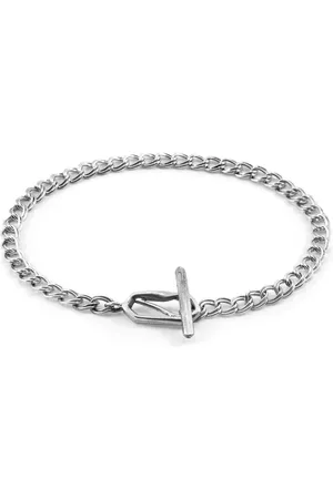 Anchor & Crew Florence Twist Chain T-Bar Bracelet