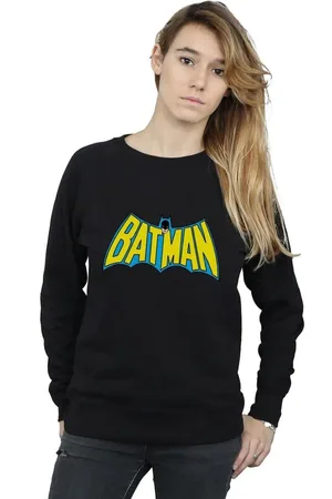 Batman Retro Logo Heather Sweatshirt