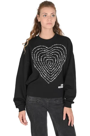 Moschino HeartPrint Sweatshirt relaxed fit Women - Sweatshirts