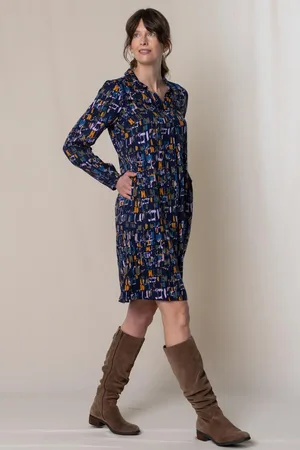 LILY & ME Winnie Dress Cobbles Black