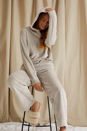 PRETTY YOU Cosy Chevron Lounge Suit