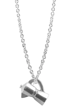 Anchor & Crew GUSTATORY Coffee Moka Pot Necklace Pendant