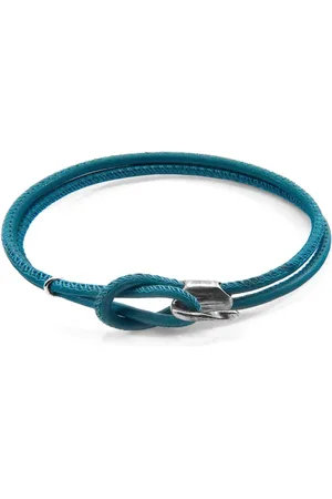 Anchor & Crew Orla Silver and Nappa Leather Bracelet