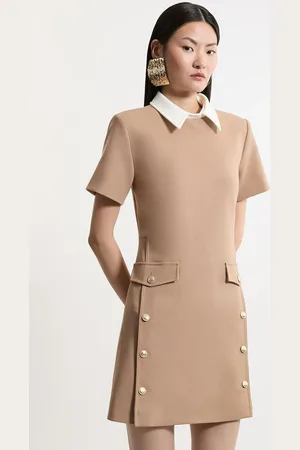 Karen Millen Petite Compact Stretch Formal Tailored Dress