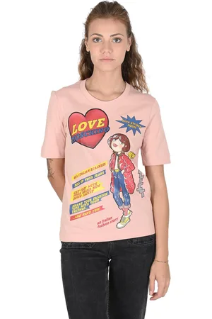 Moschino Graphic Tee 80 Style Women - T-Shirts