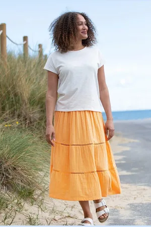 Kite Chickerell Tiered Muslin Skirt