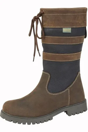 Woodland Waxy Leather Calf Boots