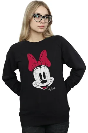 Disney Minnie Mouse Face Sweatshirt