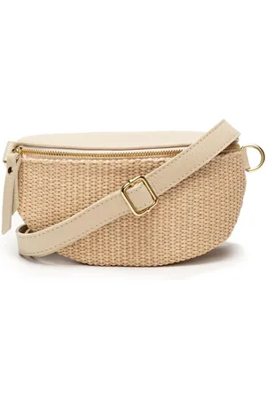 Elie Beaumont Raffia Sling Bag