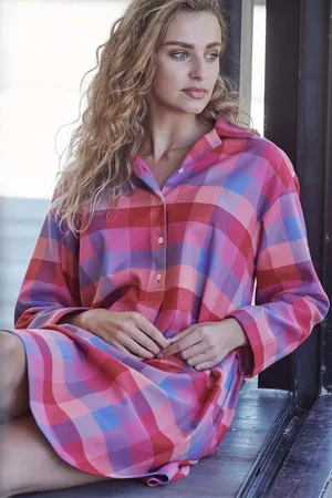 British Boxers " Shire" Square Brushed Cotton Nightshirt