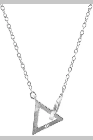 Anchor & Crew Geometric Triangle Link Paradise Necklace Pendant