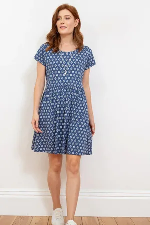 Kite Harbour Jersey Dress Fleur