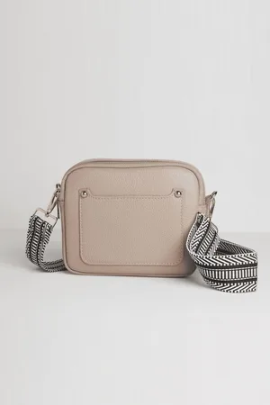 Betsy Crossbody Bag with Aztec Strap