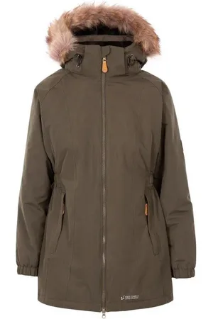 Trespass Celebrity Insulated Longer Length Parka Jacket