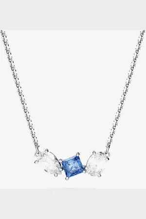 Swarovski Mesmera Mixed Cuts Rhodium Plated Necklace 5668276