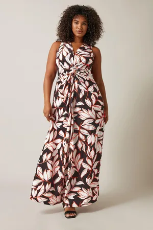 Evans Knot Front Dress