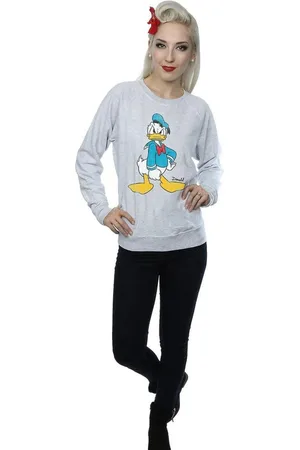 Disney Angry Donald Duck Heather Sweatshirt