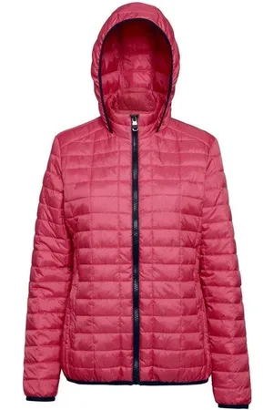 2786 Honeycomb Padded Hooded Jacket