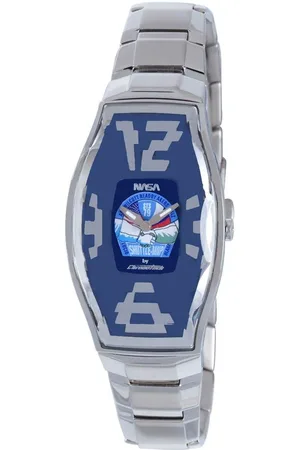 Chronotech Blue Dial Stainless Steel Watch