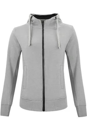 CLIQUE Classic Melange Full Zip Hoodie