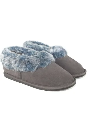Eastern Counties Leather Sheepskin Lined Slipper Boots