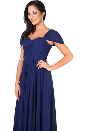 Krisp Multiway Neckline Occasion Maxi Dress
