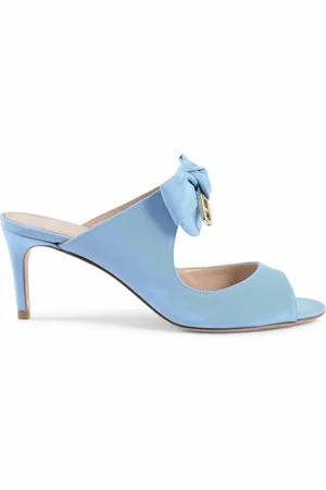 DEE OCLEPPO Bow Mules Casual Style Women - Sky Slip Ons