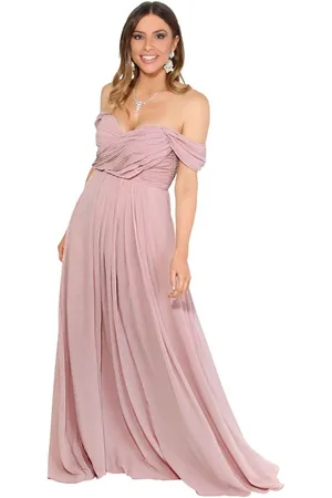Krisp Multiway Neckline Occasion Maxi Dress