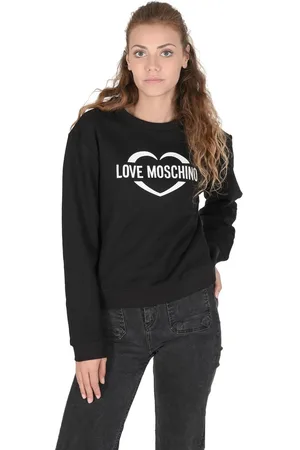 Moschino Heart Logo Sweatshirt Model LS23 Women - Sweatshirts