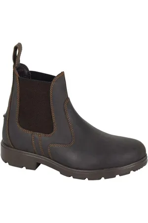 Woodland Waxy Leather Chelsea Boots