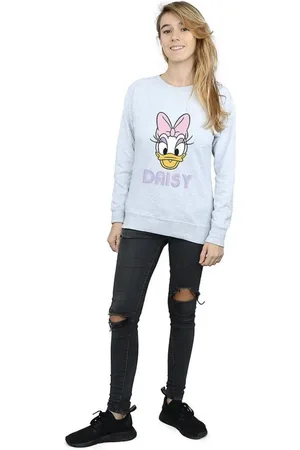 Disney Daisy Duck Face Sweatshirt
