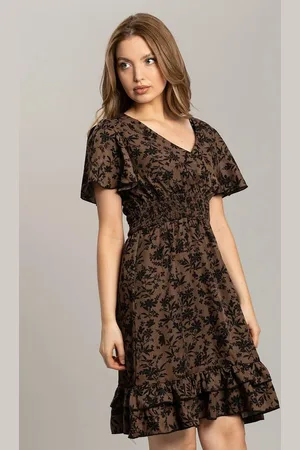 Asolo Wrap Over Midi Dress