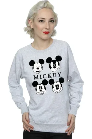 Disney Mickey Mouse Head Sweatshirt