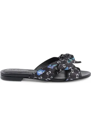 DEE OCLEPPO Bow Slides Butterfly Print Women - Sandals