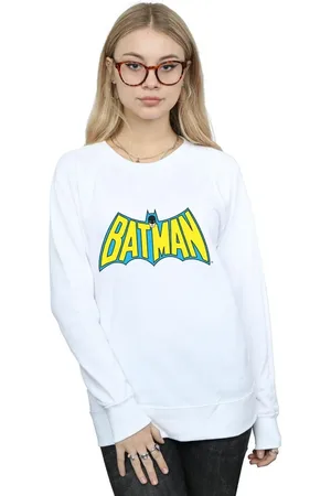 Batman Retro Logo Heather Sweatshirt