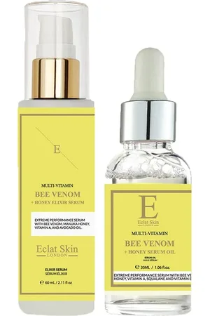 Eclat Skin London Bee Venom + Manuka Honey Elixir Serum 60ml + Bee Venom + Manuka Honey Serum Oil 30ml