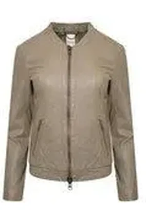 Elle Emma Leather Biker Jacket