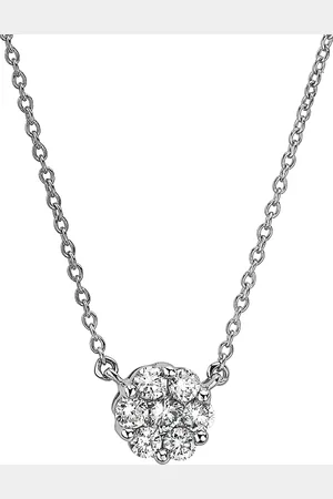 Created Brilliance Yvette White Gold Lab Grown Diamond Necklace