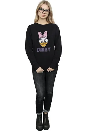 Disney Daisy Duck Face Sweatshirt