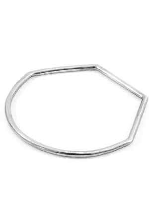 Anchor & Crew Rowe Half Circle Geometric Bangle