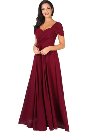 Krisp Multiway Neckline Occasion Maxi Dress